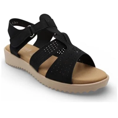 Sandalia C Tiras Y Velcro Lifestyler 1261 Ng