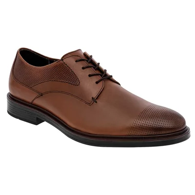ZAPATO VESTIR AGUJETA HOMBRE Flexi 400111 CAMEL