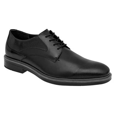 ZAPATO VESTIR AGUJETA HOMBRE Flexi 400111 NEGRO