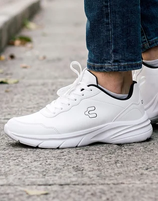 Tenis Hombre Deportivo Blanco Charly 05004560