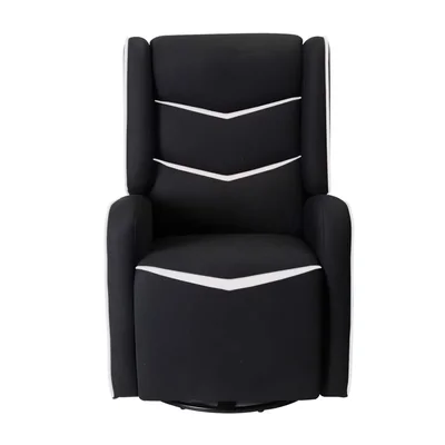 Sillón Gamer Reposet VANLIG Giratorio Cronos color Negro con Blanco