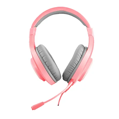 Audífonos Headset Gamer Redragon Hylas H260p-rgb color Rosa