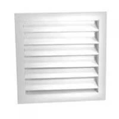 Louvers Ll Building Products De Aluminio Doble Blanco 30 X 30 Cm - Venta Internacional.