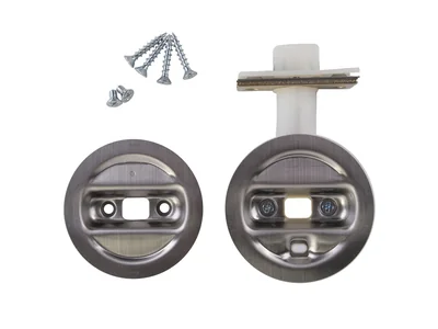 Puerta Corrediza Lock Johnson Hardware De Níquel Cepillado Para Privacidad - Venta Internacional.