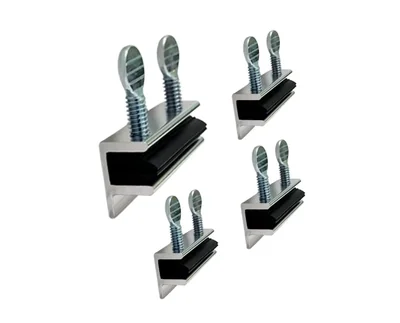 Candado De Seguridad Para Ventanas Corredizas Qcaa Aluminio Plateado Paquete De 4 - Venta Internacional.