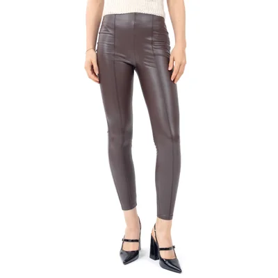 Pantalón Legging De Poliuretano Para Mujer Forever 21