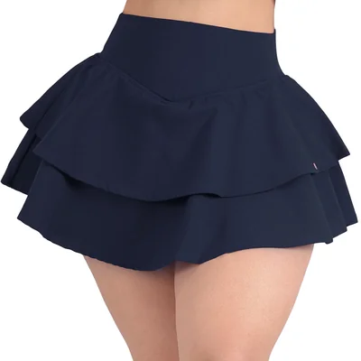 Falda Short Corta Deportiva De Mujer Con Volantes Sea Brazil