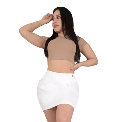 Short Falda con Bolsas Sea Brazil para Mujer