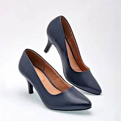 Zapatilla Ta7cm Lady Paulina Azul Dama
