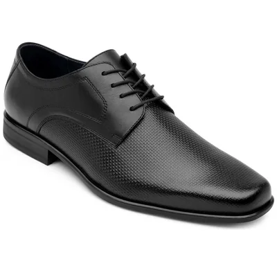 Choclo Vestir de Piel Negro Flexi para Hombre