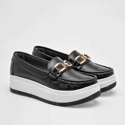 Zapato Casual Emanuel Romero Negro Dama