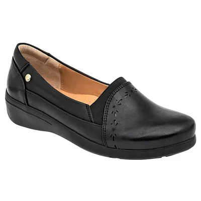 Zapato Confort Mora Confort Negro Dama