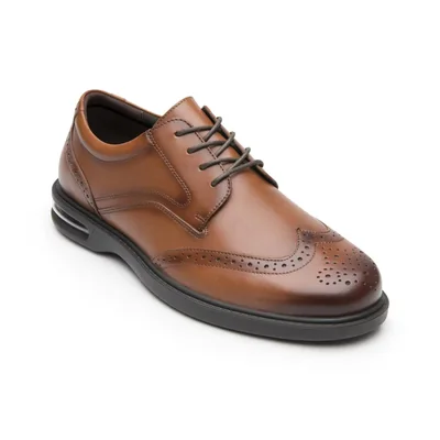 Zapato Flexi Vestir Café para Hombre