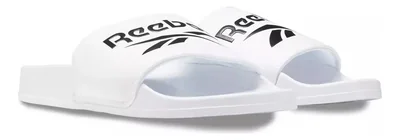 Sandalias Reebok Classic Slid Unisex Comodidad Y Moda Blanco Lisa 23.5 Mx