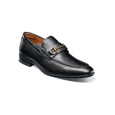 Mocasín Vestir Florsheim Zaffiro Moc Toe Negro Piel Para Hombre