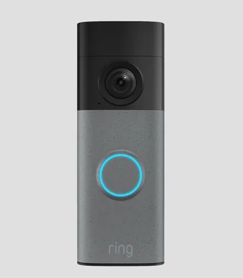Ring Video timbre Con Batería Gris