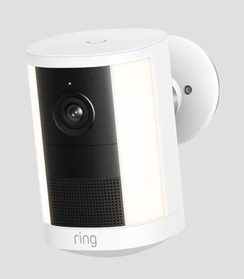 Ring Cámara Seguridad Bate Spotlight 2K Blanca