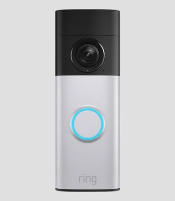 Ring Video timbre Plus Con Batería Gris