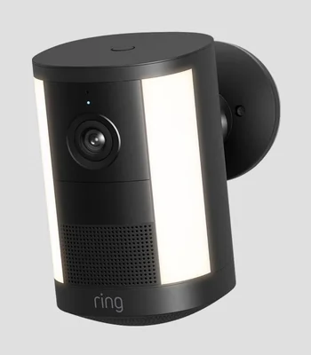 Ring Cámara Seguridad Bate Spotlight 2K Negra