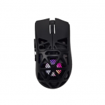 Mouse Gamer Ergonómico Aula Wind SC620, Inalámbrico, Óptico, 12.000DPI, RF Wireless/Bluetooth/USB-C, Negro