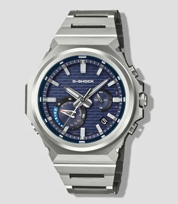 Reloj G-Steel GST-B1000 carátula azul y correa de uretano Mujer