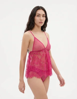 BABY DOLL MAPL2610-229 ENCAJE LISO