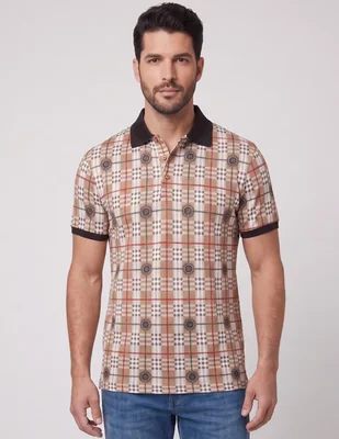 Playera cuello polo para hombre
