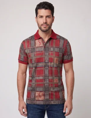 Playera cuello polo para hombre