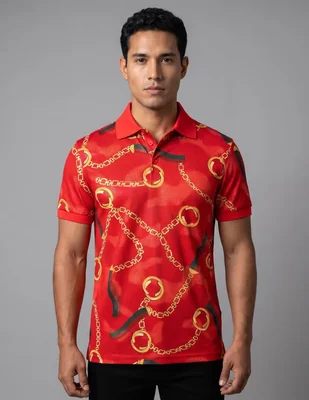 Playera cuello polo para hombre