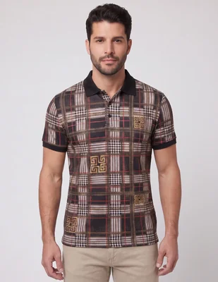 Playera cuello polo para hombre