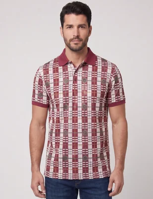 Playera cuello polo para hombre