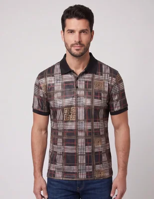 Playera cuello polo para hombre