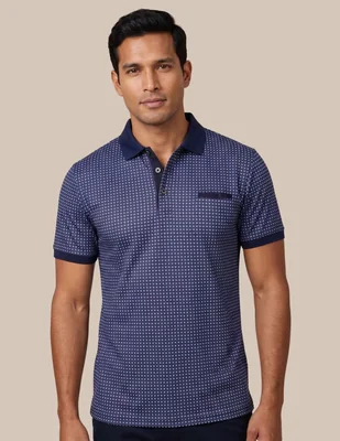 Playera cuello polo para hombre