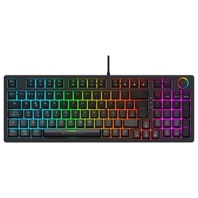 Teclado gamer mecanico balam rush progk777 switch red br-945776