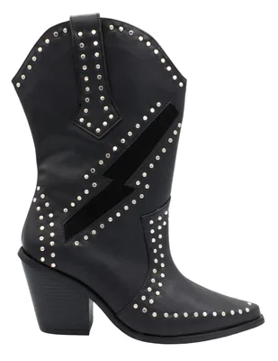 Bota cowboy arriba del tobillo botas para mujer
