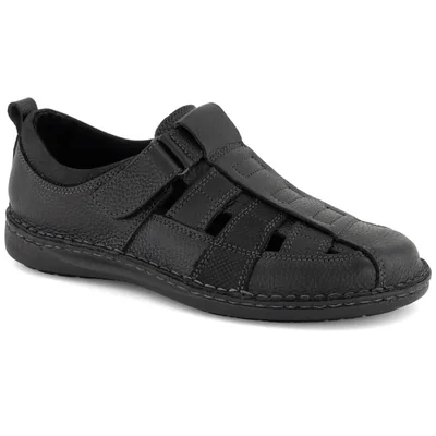Sandalia Cerrada Ferrato Negro para Hombre