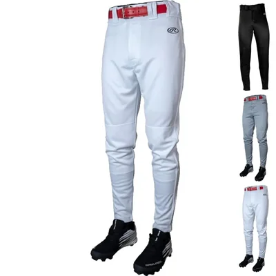 Pantalones de béisbol Rawlings talla S blanco corte entallado
