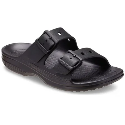 Sandalia Slide Crocs Saturday Negro para Hombre