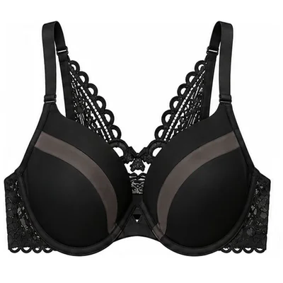 T-Shirt Bra Encaje en Espalda Vicky Form para Mujer