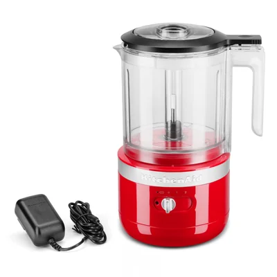Picadora De Alimentos Kitchenaid Kfcb519pa Rojo Pasión Inalámbrica 5 Tazas - Venta Internacional.