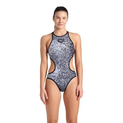 Traje De Baño Arena One Paints Tech Back Para Mujer Blanco