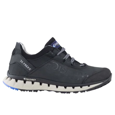 Tenis Para Hombre Tipo Senderismo Outdoor Discovery 2334 Black Camping.