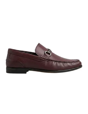 Mocasín Hombre Kenneth Cole Crespo Vino Casual Elegante