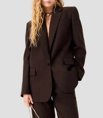 Saco liso Mujer