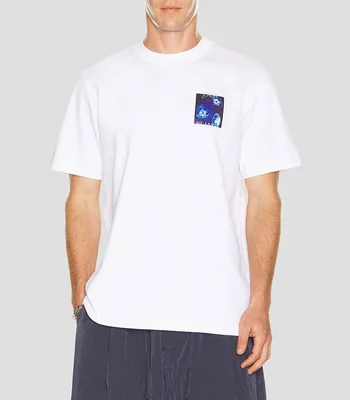 Playera cuello redondo manga corta lisa Hombre