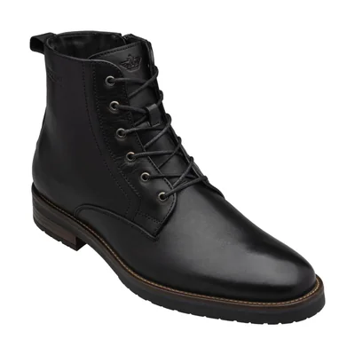 Botin Piel Negro Dockers para Hombre