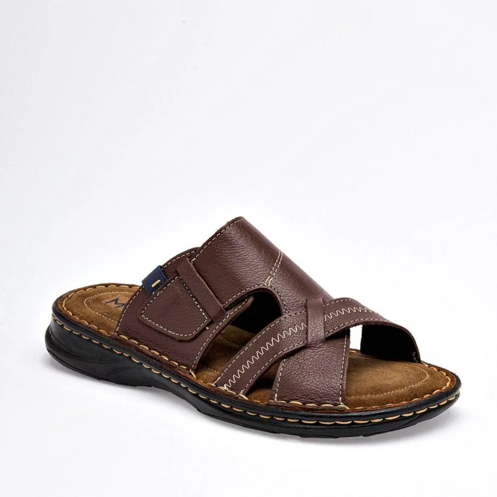 Moel sandalia para hombre café cod 141304-F