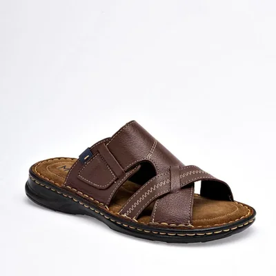 Moel sandalia para hombre café cod 141304-F