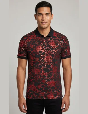 Playera cuello v para hombre