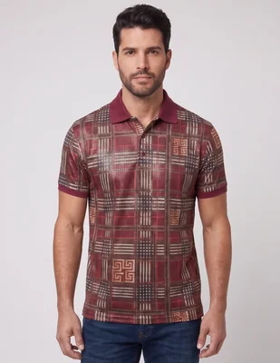 Playera cuello polo para hombre